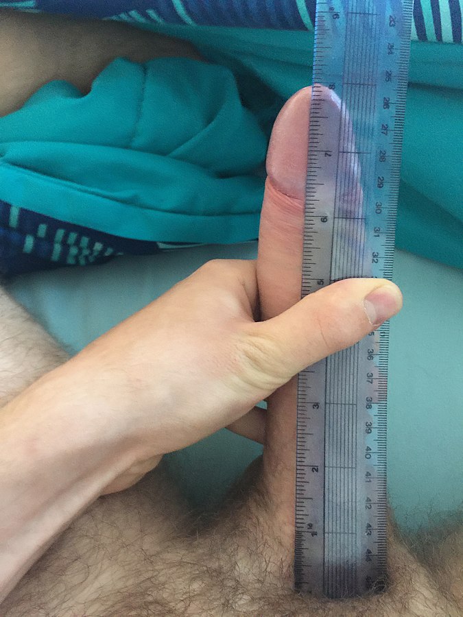 Penis ve stavu erekce. Mnozí muži na jeho dosažení zkoušeli různé prostředky. 
